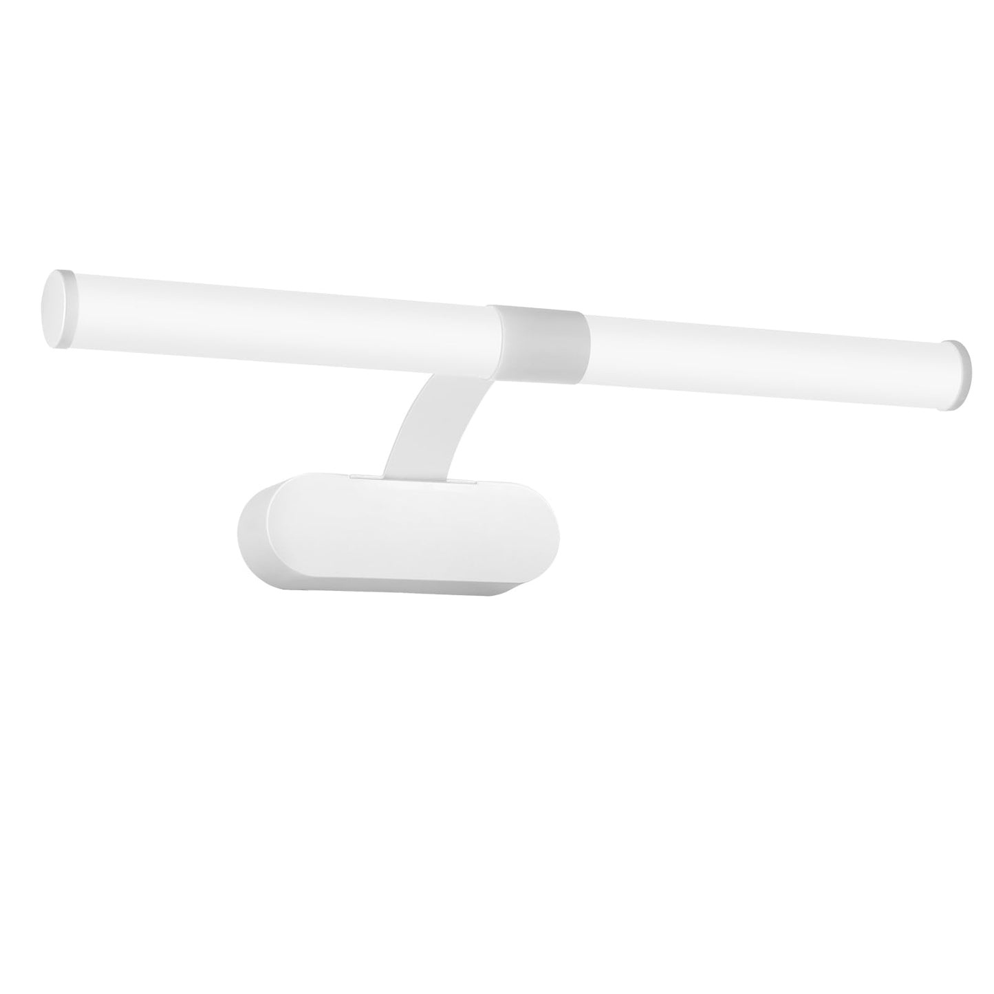 ZMH LED Spiegelleuchte Bad 40CM - Spiegellampe Badezimmer 6W Badleuchte Wand Wasserdicht IP44 Wandlampe Modern Neutralwei? 4000K Badlampe Wei? Wandleuchte f¨¹r Keller K¨¹che Badschrank
