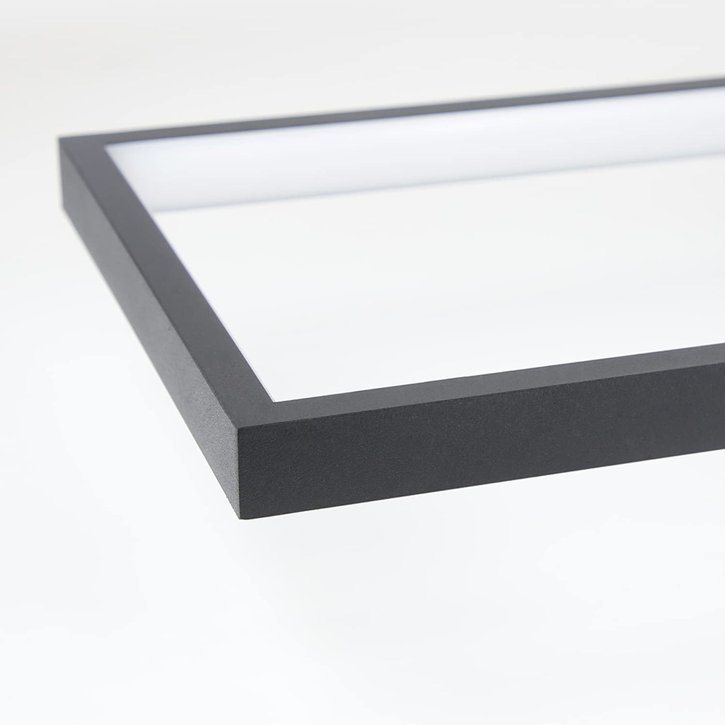 ZMH Deckenlampe LED Deckenleuchte Dimmbar mit Fernbedienung 40W Schwarz Wohnzimmerlampe aus Metall Modern Design Schlafzimmerlampe K¨¹chenlampe f¨¹r Schlafzimmer Esszimmer Wohnzimmer Arbeitszimmer