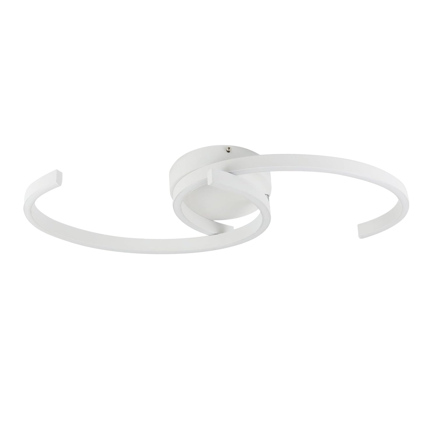 ZMH Deckenlampe Schlafzimmer LED Deckenleuchte - Schlafzimmerlampe Modern 24W Wohnzimmer Deckenbeleuchtung 60CM Wohnzimmerlampe Wei? K¨¹chelampe Warmwei? f¨¹r Schlafzimmer K¨¹che Flur Esszimmer