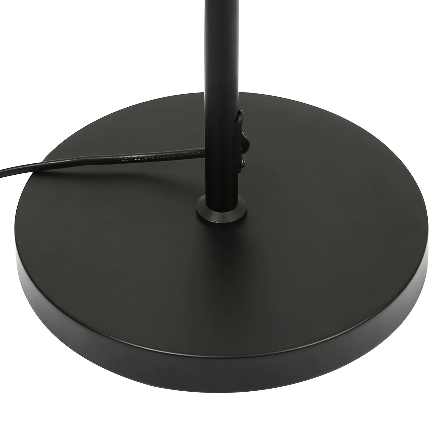 ZMH Stehlampe Wohnzimmer Stehleuchte Vintage - Retro Standlampe aus Metall e27 Fassung 3 flammige Max. 25W Schwarz industrial Standleuchte f¨¹r Schlafzimmer Sessel Bett H?he: 152CM inkl. Fu?schalter