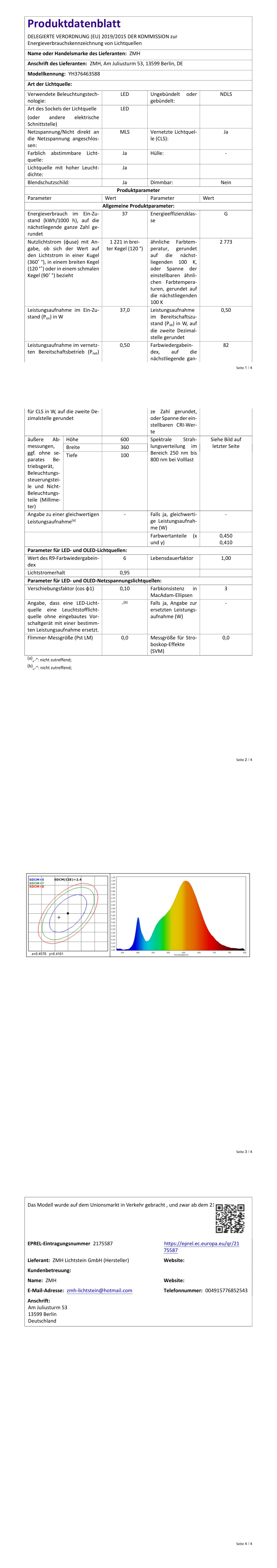 ZMH LED Deckenleuchte Wohnzimmer Deckenlampe Modern Schlafzimmer 54cm 37W Dimmbar mit Fernbedienung Wohnzimmerlampe aus Metall Design Schlafzimmerlampe für Esszimmer Arbeitszimmer