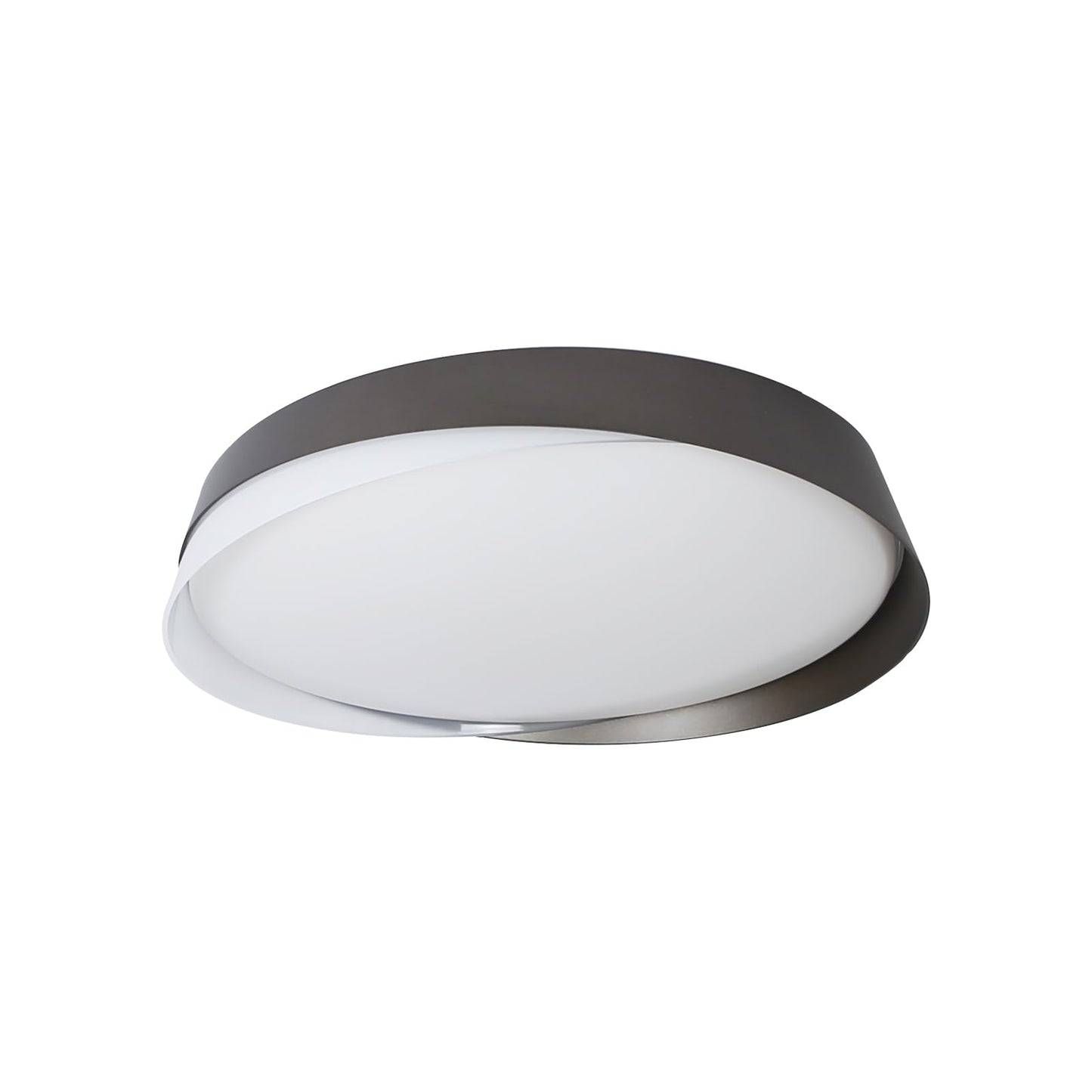 ZMH Deckenlampe LED Deckenleuchte Wohnzimmer - Dimmbar Schlafzimmerlampe Schwarz 36W Wohnzimmerlampe mit Fernbedienung Schlafzimmer Deckenbeleuchtung Rund Modern f¨¹r K¨¹che Flur Esszimmer