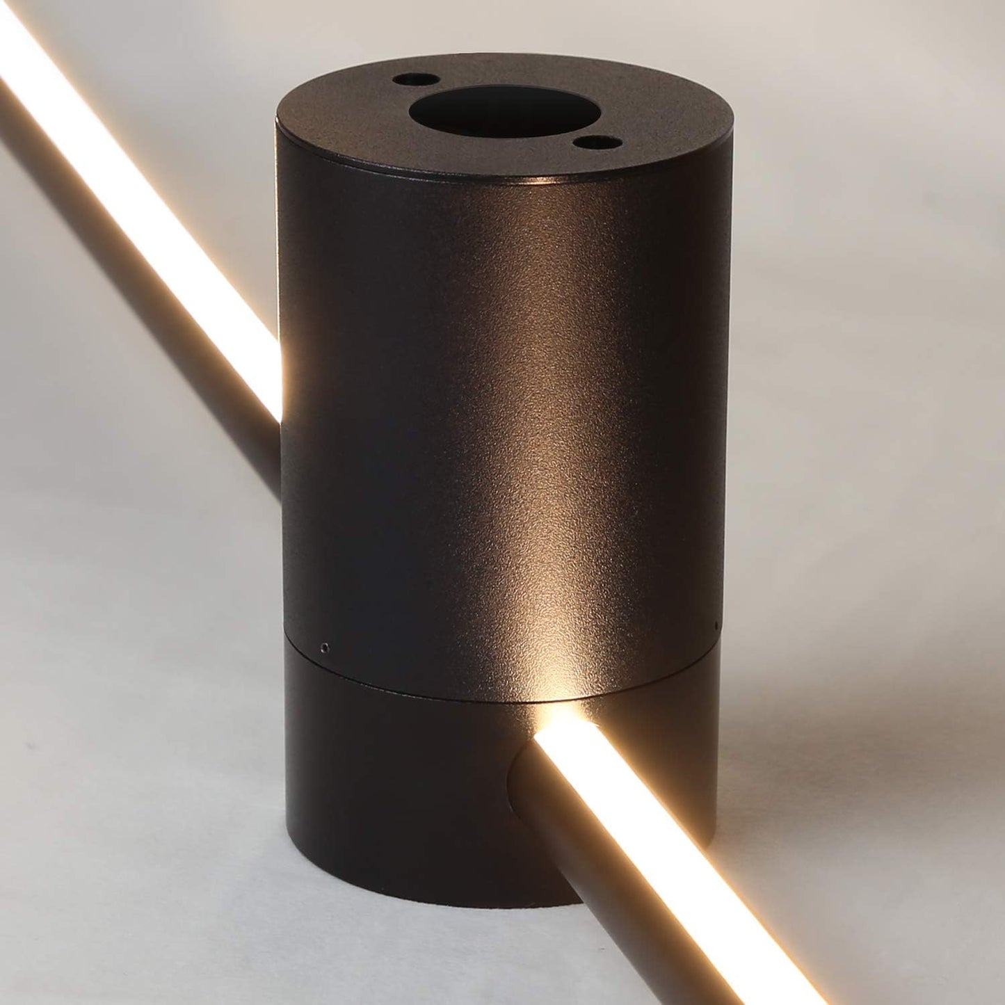 ZMH LED Wandleuchte Innen Wandlampe - 100CM Lang Schwarz 8W Wohnzimmerlampe Schwenkbar Minimalistische Nachtlampe Warmwei? 3000K Bettlampe f¨¹r Schlafzimmer Wohnzimmer Flur Arbeitszimmer Treppenhaus