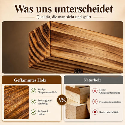 ZMH Vintage Pendelleuchte esstisch Hängelampe Holz Esstischlampe E27 Retro