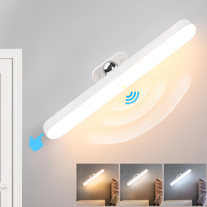 ZMH Unterbauleuchte K¨¹che LED Dimmbar Schminktisch Lampe mit Bewegungssensor - Kabellos Spiegellampe USB Aufladbar Akku Schranklicht Magnet Unterschrank Beleuchtung 360¡ã Schwenkbar K¨¹chenlampe