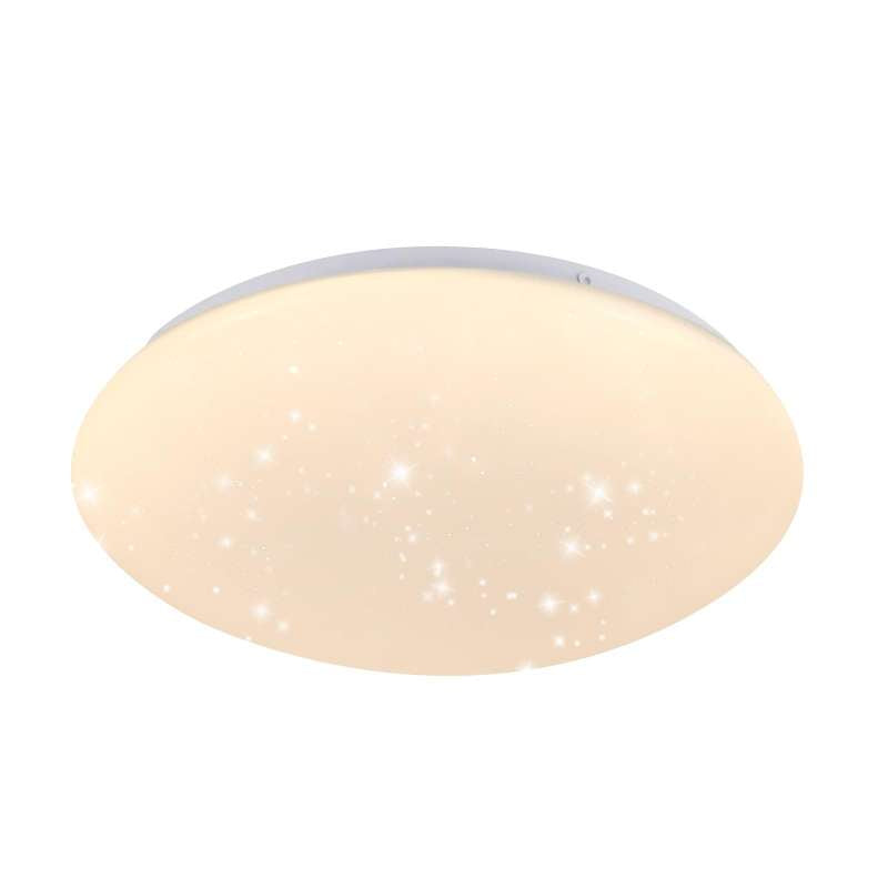 ZMH Deckenlampe LED Deckenleuchte Schlafzimmer - 18W Schlafzimmerlampe Sternenhimmel Warmweiß Ø30cm Rund Bad Deckenbeleuchtung IP44 Wasserdicht Badlampe für Wohnzimmer Kinderzimmer Küche Flur