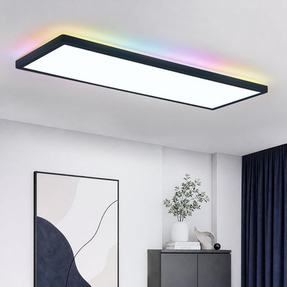 ZMH RGB LED Deckenleuchte Dimmbar Deckenlampe Weiß Modern 3000-6500K