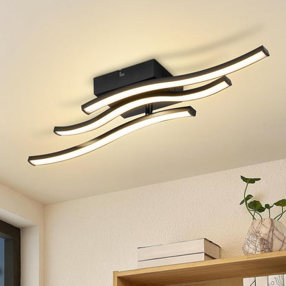 ZMH  LED Deckenlampe Schlafzimmer Deckenleuchte: Modern