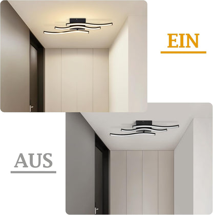 ZMH  LED Deckenlampe Schlafzimmer Deckenleuchte: Modern