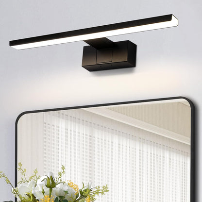 ZMH LED Spiegelleuchte Bad 30-40CM 6W Spiegellampe Badezimmer 4000K