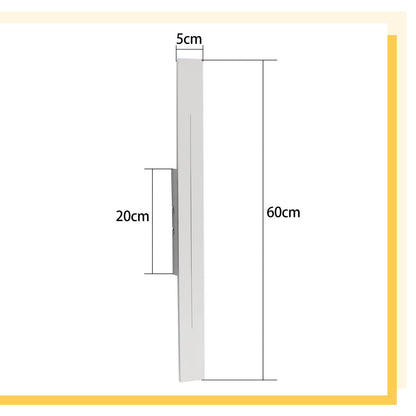 ZMH Wandlampe led Wandleuchte innen - 60CM Up Down Wohnzimmerlampe Flur 3000K Warmwei? Modern 31W Flurlampe Wei? Bettlampe Wandbeleuchtung f¨¹r Treppenhaus Wohnzimmer Schlafzimmer Kinderzimmer