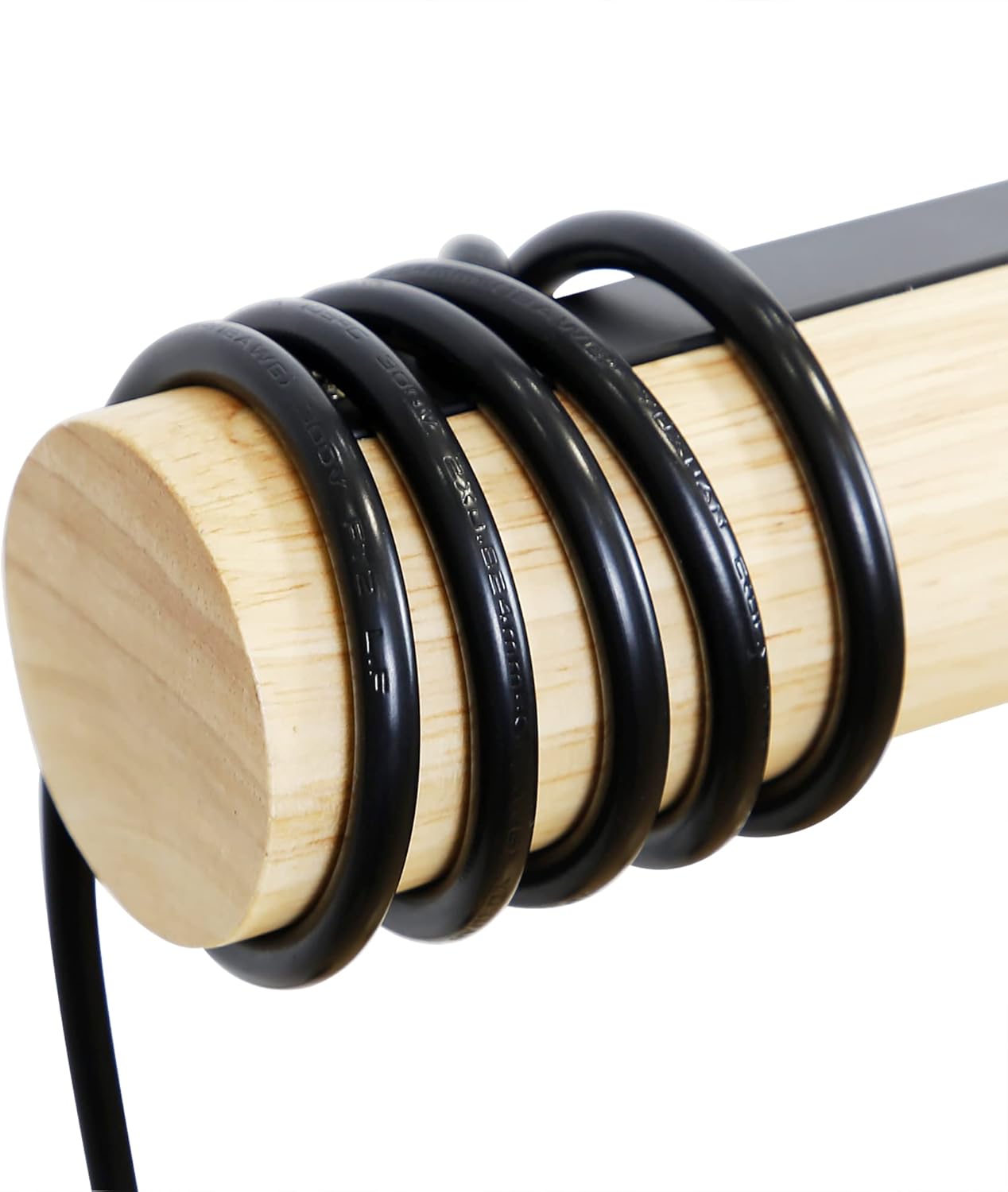 Pendelleuchte Esstisch Holz Hängelampe Vintage 4 Flammig E27 Hängeleuchte Retro Schöne Rustikal Lampe Industrial Esszimmerlampe für Esszimmertisch Wohnzimmer Cafés（Ohne Glühbirne）