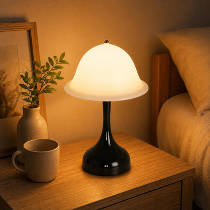 Tischlampe Kabello Nachttischlampe LED - Akku Tischleuchte USB Aufladbar
