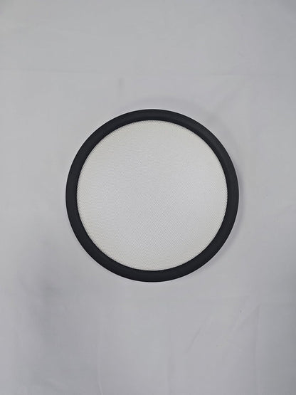 ZMH Deckenlampe LED Deckenleuchte Flach - Schlafzimmerlampe 18CM Badezimmerlampe 15W Küchenlampe Schlafzimmer Schwarz Deckenbeleuchtung Flurlampe Decke Badlampe 3000K für Küche Flur