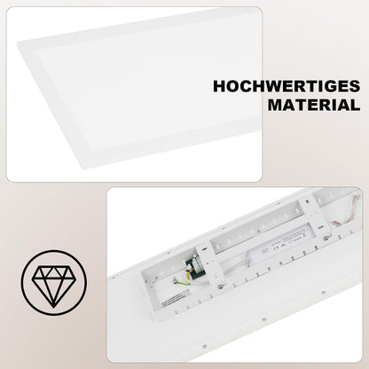 ZMH LED Panel 100x25 RGB Dimmbar Deckenpanel Dimmbar Lang