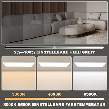 ZMH LED Panel 100x25 RGB Dimmbar Deckenpanel Dimmbar Lang