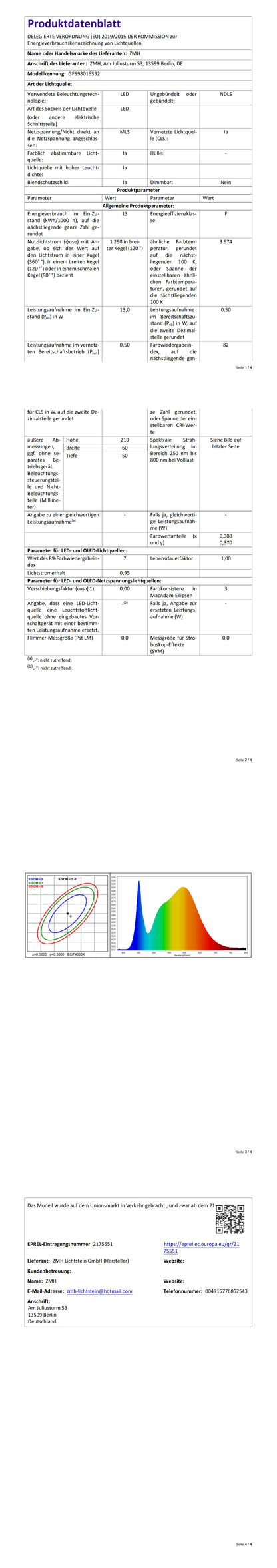 ZMH Deckenlampe LED Deckenleuchte K¨¹che - 20cm Tageslicht Decke Wei? K¨¹chenlampe Lang 13W Flurlampe Innen Kellerlampe 4000K Neutralwei? Tageslichtlampe f¨¹r Flur Keller Garage B¨¹ro Schlafzimmer ZMH-Lichtstein