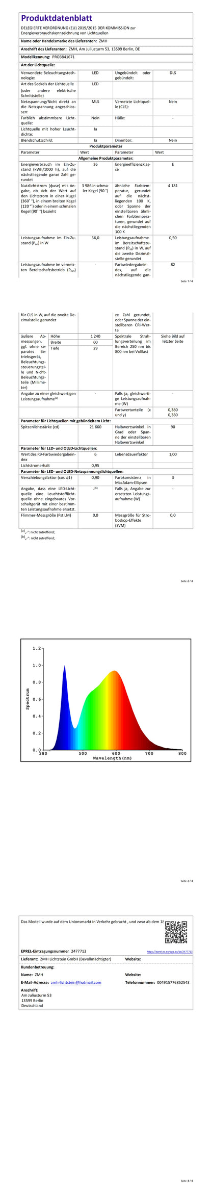 ZMH LED Deckenleuchte 120CM Deckenlampe - 36W 3850LM Werkstattlampe Kellerlampe Flach Neutralwei? 4000K K¨¹chenlampe Energiesparen R?hre Abstrahlwinkel 180 ¡ã f¨¹r Garage K¨¹che Warenhaus B¨¹ro Keller