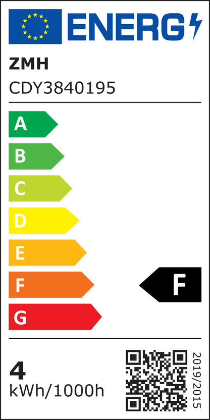 ZMH Glühbirne E27 LED Warmweiss - 6er Pack - T30 LED Lampe 4W Edison Vintage Leuchtmittel 2700K Warmweiß Licht Birne Retro Filament Energiesparlampe E27 Sockel Nicht Dimmbar Light Bulbs