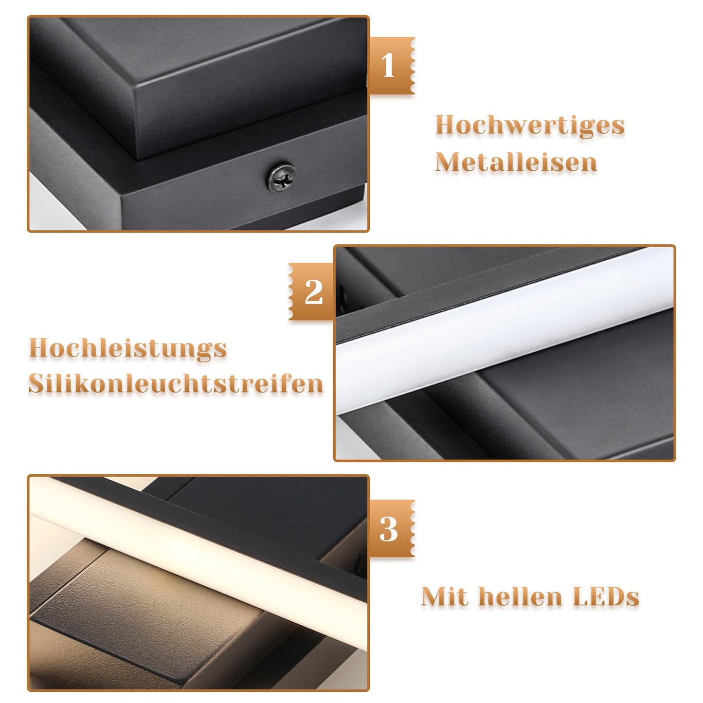 ZMH LED Deckenleuchte Dimmbar Modern Deckenlampe Schwarz Wohnzimmerlampe 65W Geometrisch Wandlampe Multifunktional Deckenbeleuchtung für Wohnzimmer, Schlafzimmer, Büro, Flur und Balkon