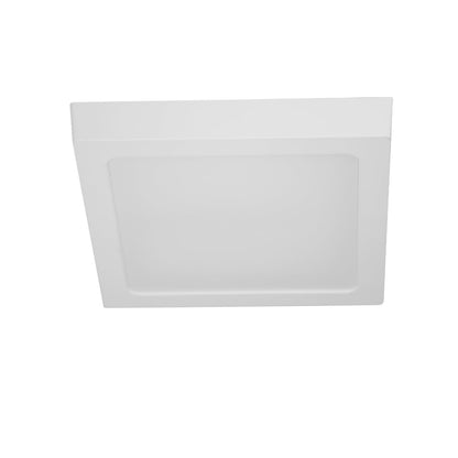 ZMH LED Deckenleuchte Flach Badezimmer 18W - Deckenlampe 4000K IP44 Schlafzimmerlampe Modern Ø23CM Eckig LED Lampe Weiß Neutralweiß Wasserfest für Flur Küche Büro Wohnzimmer