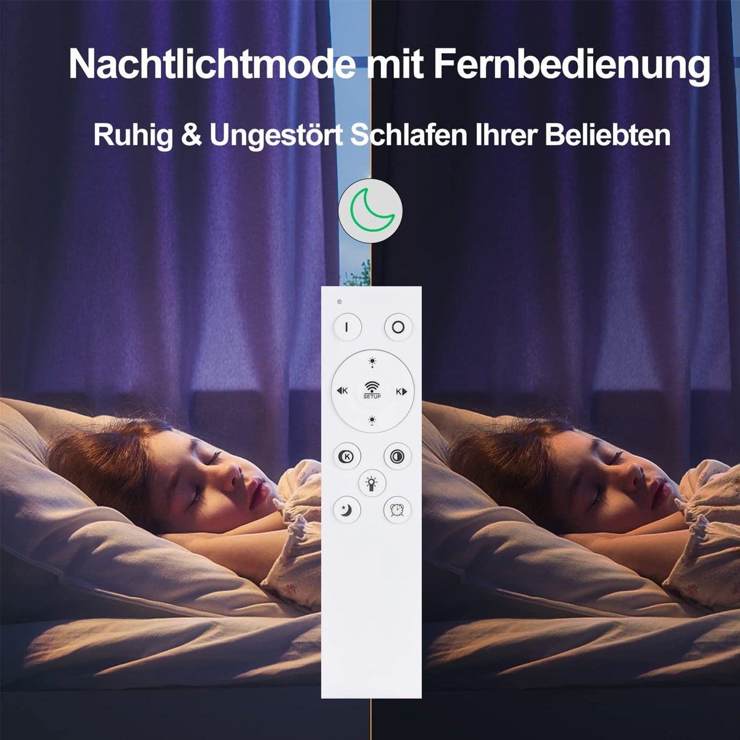 ZMH Deckenlampe LED Deckenleuchte Dimmbar mit Fernbedienung 40W Schwarz Wohnzimmerlampe aus Metall Modern Design Schlafzimmerlampe Küchenlampe für Schlafzimmer Esszimmer Wohnzimmer Arbeitszimmer