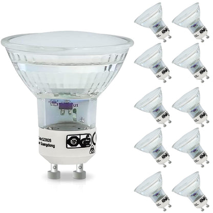 ZMH GU10 LED Warmweiss 5W Leuchtmittel Lampe Ersetzt 50W Glühbirne 3000K Energiesparlampe Abstrahlwinkel 110° Spot Nicht Dimmbar Reflektor Birne Glühlampen Strahler Spot LED GU10 6 pack