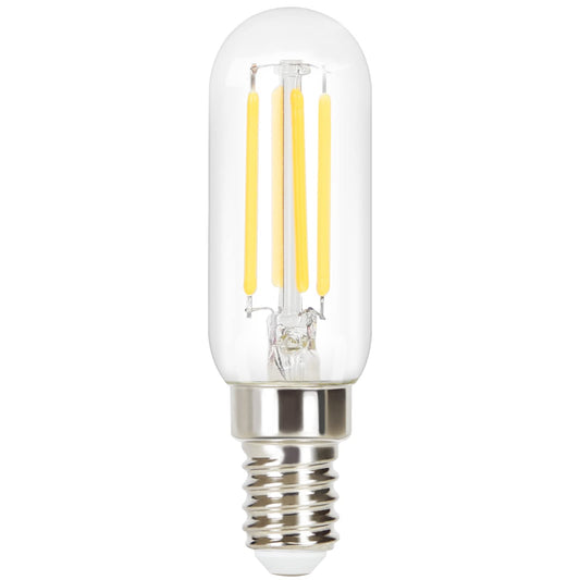 ZMH 6X LED Glühbirne E14 Vintage Glühlampe für Kronleuchter in LED Klar Kerzenlampe Warmweiß 2700K 40W Entspricht Glühlampe im Haus Café Bar Restaurant - Nicht Dimmbar