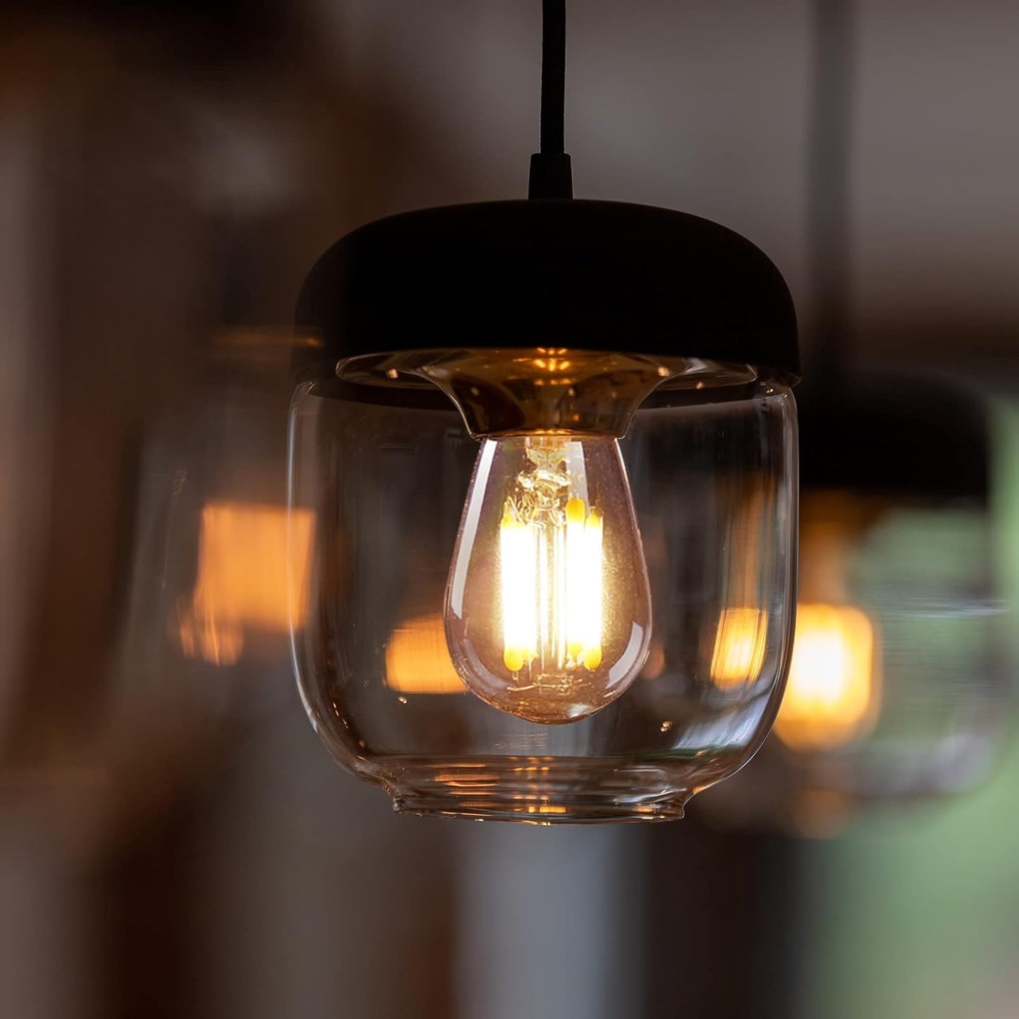 ZMH 10× LED E14 Glühbirne: ST25 Warmweiss Lampe Vintage Leuchtmittel 4W 2700K Edison Glühlampe Retro Filament Birnen Bulb Energiesparlampe für Haus Café Bar nicht Dimmbar