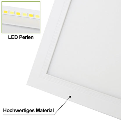 ZMH LED Panel Deckenleuchte Dimmbar - Flach Deckenlampe Wohnzimmer mit Fernbedienung 80x30CM Schlafzimmerlampe 39W Küchenlampe Deckenpanel Modern Weiß Büroleuchte für Flur Büro Küche Schlafzimmer