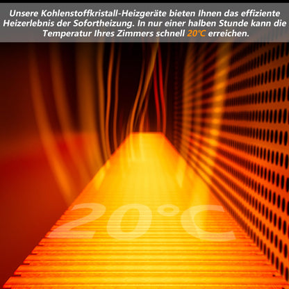 ZMH Infrarotheizung Energiesparend Infrarot Wandheizung - 170W Heizung Elektrisch Wand Elektroheizung mit Überhitzungsschutz Wandmontage Heizkörper für Küche Schlafzimmer Wohnzimmer Büro