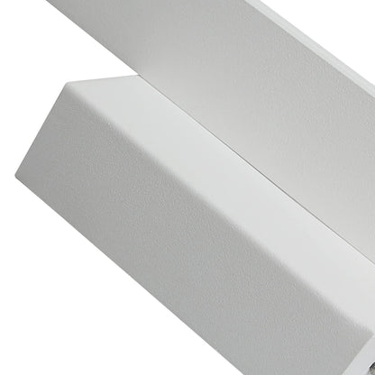 ZMH LED Wandleuchte innen Wandlampe Wohnzimmer - 5W Modern weiß Flurlampe Wandbeleuchtung 3000K Warmweiß Up Down Wandlicht Spot aus Metall Wanddeko Nachtlampe für Treppenhaus Schlafzimmer Kinderzimmer