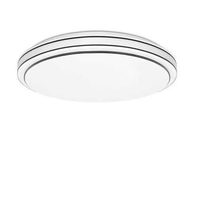 ZMH Deckenlampe LED Deckenleuchte Schlafzimmer - Ø27cm Schlafzimmerlampe Sternenhimmel 12W Flurlampe Warmweiß Modern Küchenlampe Rund Wohnzimmer Deckenbeleuchtung für Flur Küche Kinderzimmer