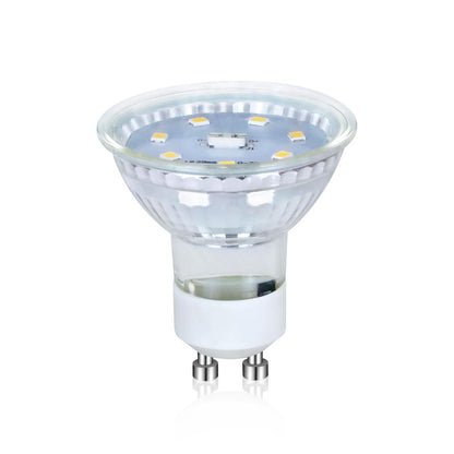 ZMH Gu10 Modern Warmweiss Leuchtmittel - 4.8W 3000K Lampe Ersetzt 48W Birnen Abstrahlwinkel 110¡ã Spot Energiesparlampe Gl¨¹hbirne Nicht Dimmbar Reflektorlampen mit Langer Nutzlebensdauer 6 pack