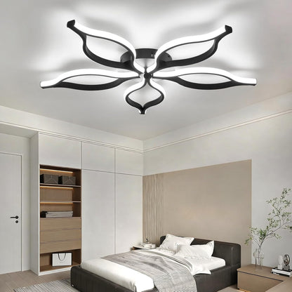 ZMH Deckenlampe Wohnzimmer LED Deckenleuchte - 80CM Wohnzimmerlampe