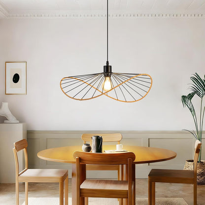 ZMH Hängeleuchte Schwarz Pendelleuchte Esstisch 2er Wohnzimmerlampe