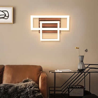ZMH LED Deckenleuchte Modern Deckenlampe 14W Küchenlampe 3000K Warmweiß
