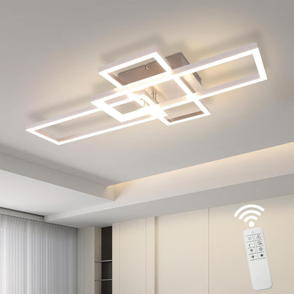 ZMH LED Deckenlampe Wohnzimmer Deckenleuchte: 36W Wohnzimmerlampe mit
