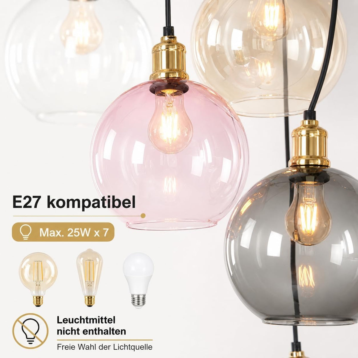 ZMH Pendelleuchte Treppenhaus Hängelampe Esstisch