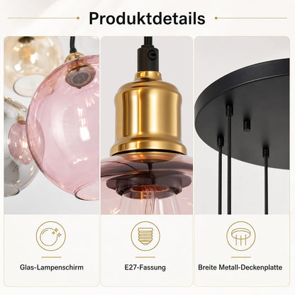 ZMH Pendelleuchte Treppenhaus Hängelampe Esstisch