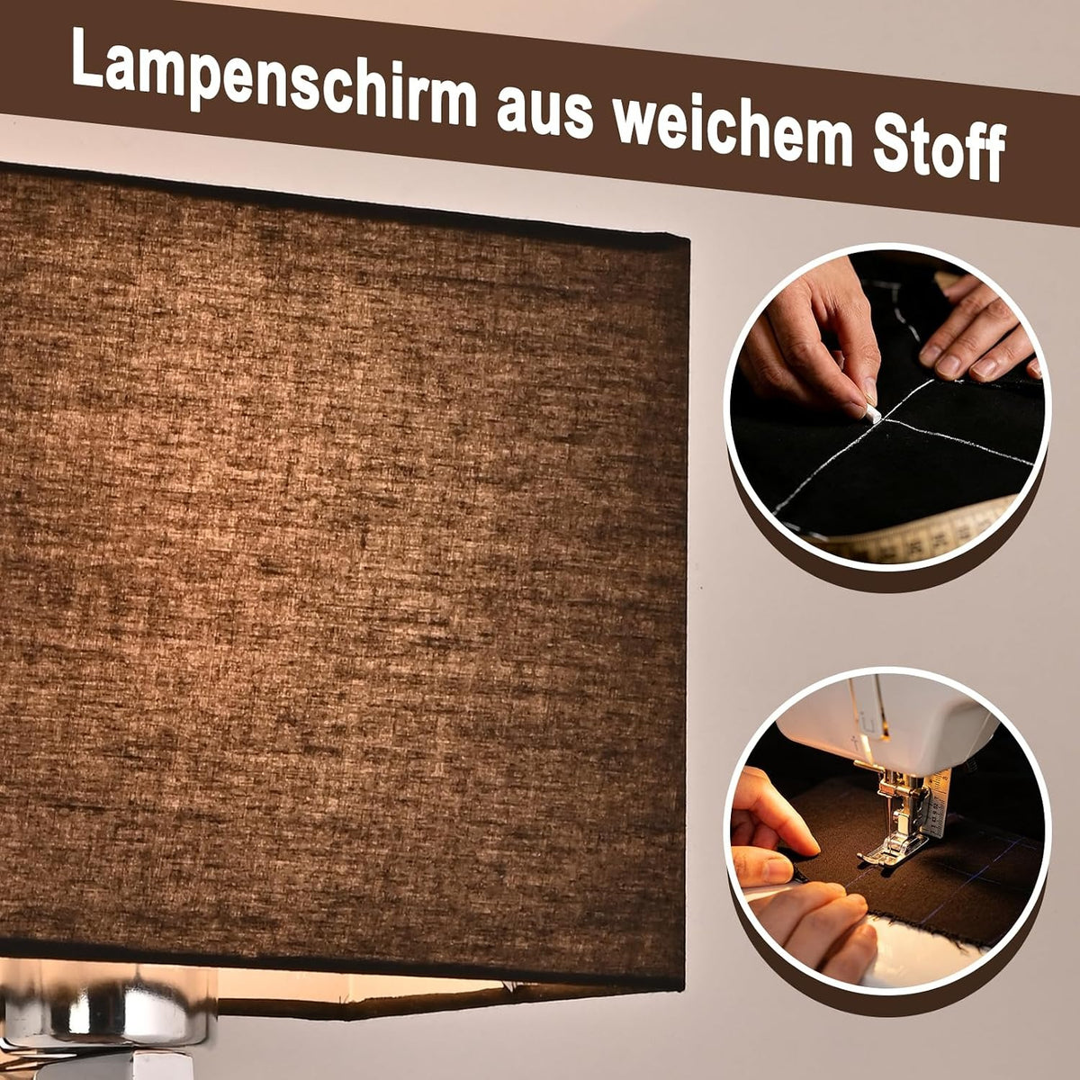 ZMH Wandlampe Innen Wandleuchte Schlafzimmer Schwarz Modern Wandstrahler