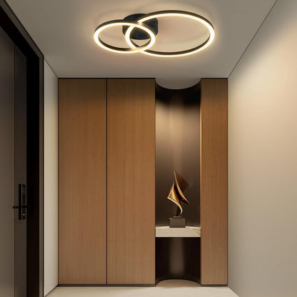 ZMH LED Deckenlampe Wohnzimmer Deckenleuchte 40cm - 23W Küchenlampe | 3000K Warmweiß