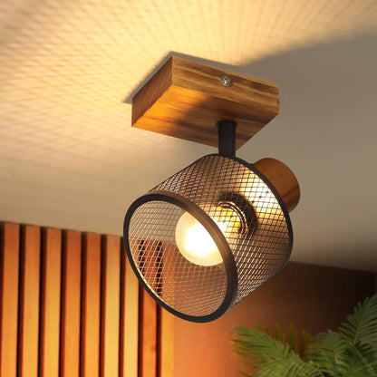 ZMH Deckenstrahler 4-1 Flammig Deckenlampe Vintage Spots Deckenleuchte Küche