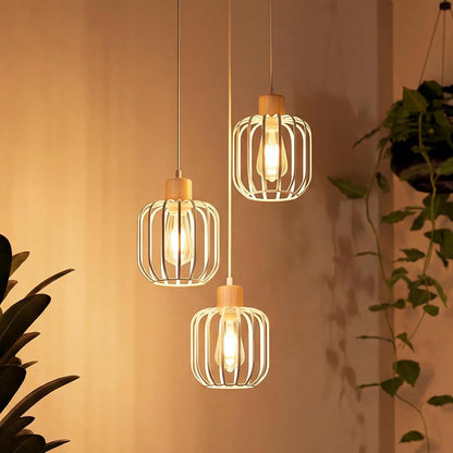 ZMH Pendelleuchte Esstisch 1-3 Flammig Modern Esszimmer Hängelampe E27