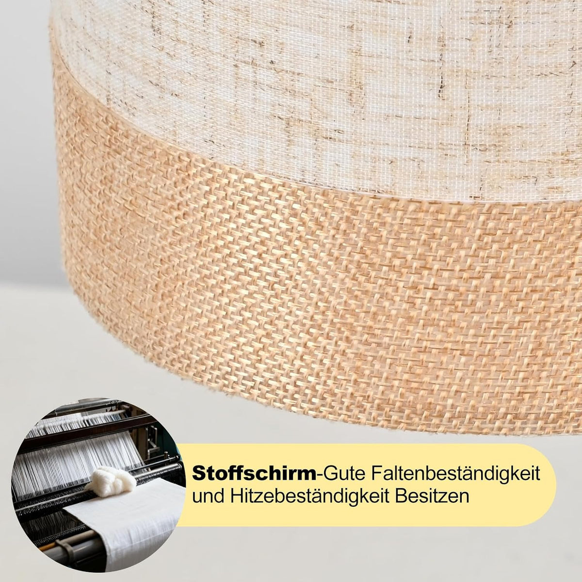 ZMH Tischlampe Wohnzimmer Tischleuchte Vintage Schwarz Nachttischlampe