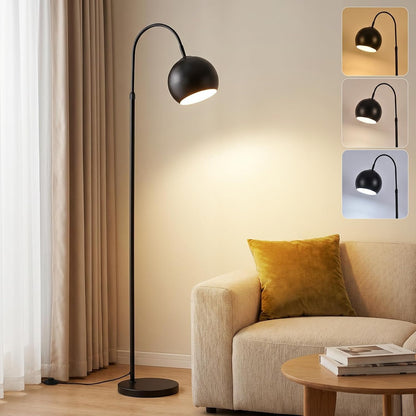 ZMH Stehlampe Wohnzimmer Bogenlampe E27 Fussschalter