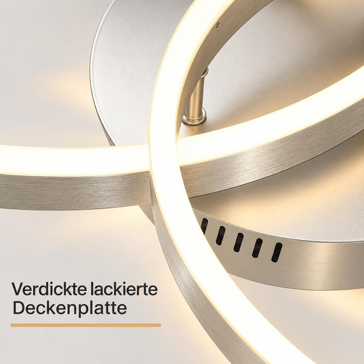 ZMH Deckenlampe LED Deckenleuchte Wohnzimmer 74W Wohnzimmerlampe dimmbar