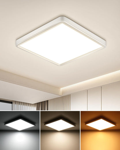 ZMH  LED-Deckenlampe mit Radar-Bewegungsmelder & Dämmerungssensor 18 W