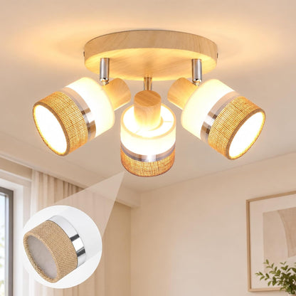 ZMH Deckenstrahler 4-1 Flammig LED Küchenlampe Deckenleuchte E14