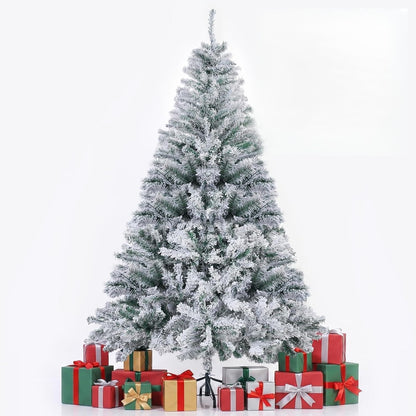 ZMH Künstlicher Weihnachtsbaum 210cm, Tannenbaum Künstlich PVC Christmas Tree